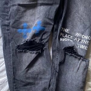 Ksubi stone washed skinny jeans